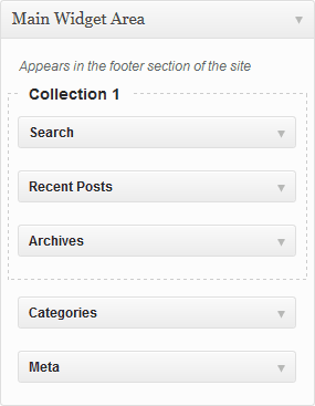 Widget Collections Mockup